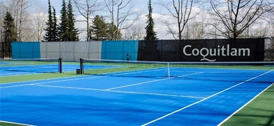 Updated Tennis Court at Hickey Park