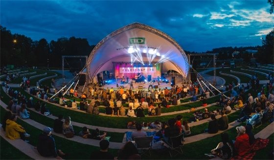 Performance on the TD Community Plaza Stage