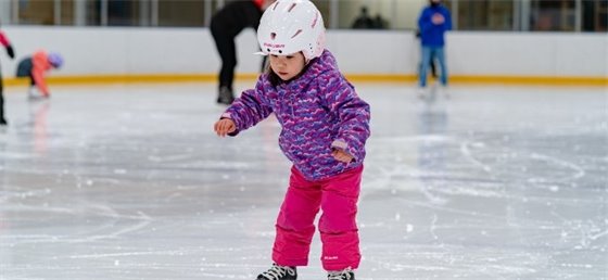 Child skating