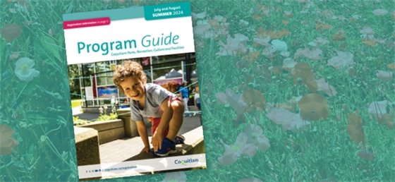 Cover image of 2024 Program Guide - young boy at the steps of Town Centre 