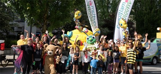 Group at the Teddy Bear Picnic