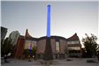 Light Column - Coquitlam Blue-Yellow Transition 4