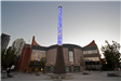 Light Column - Coquitlam Blue-Yellow Transition 3