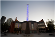 Light Column - Coquitlam Blue-Yellow Transition 1