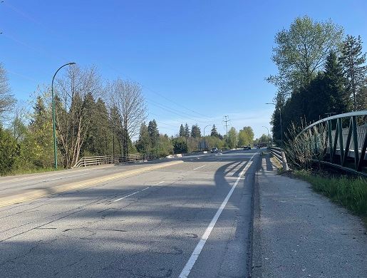 Scott Creek Bridge along Lougheed Highway