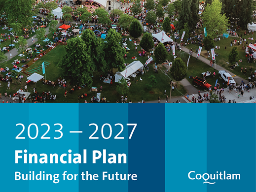 Image of the City of Coquitlam's Financial Plan Public Book cover