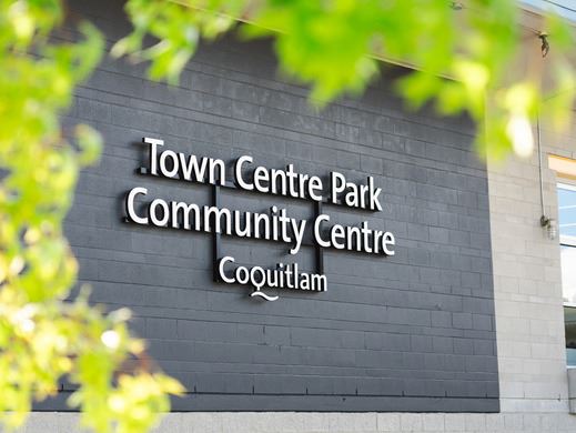 Town Centre Park Community Centre sign