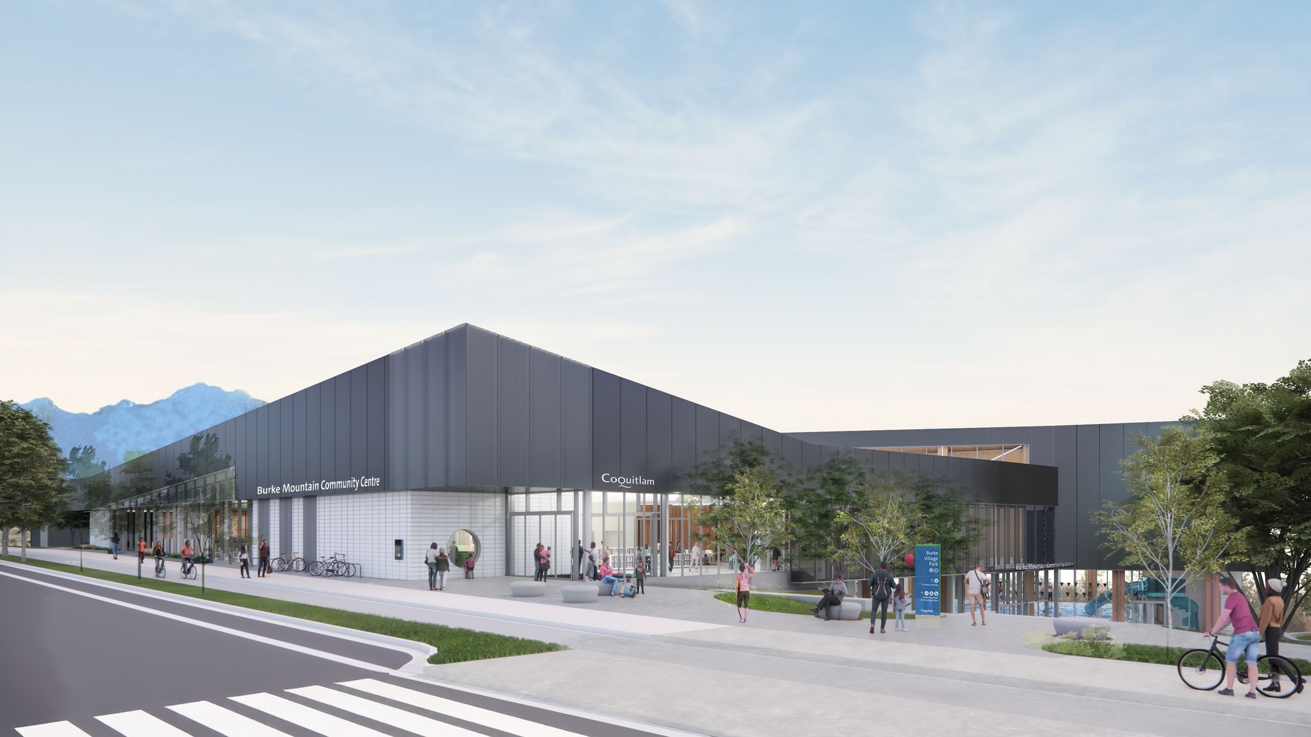 Building entrance from Princeton Avenue