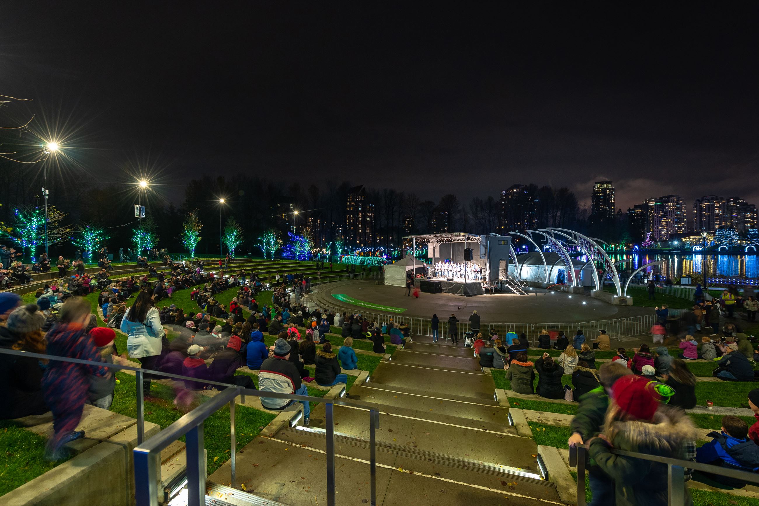 Community Plaza at the Lights at Lafarge