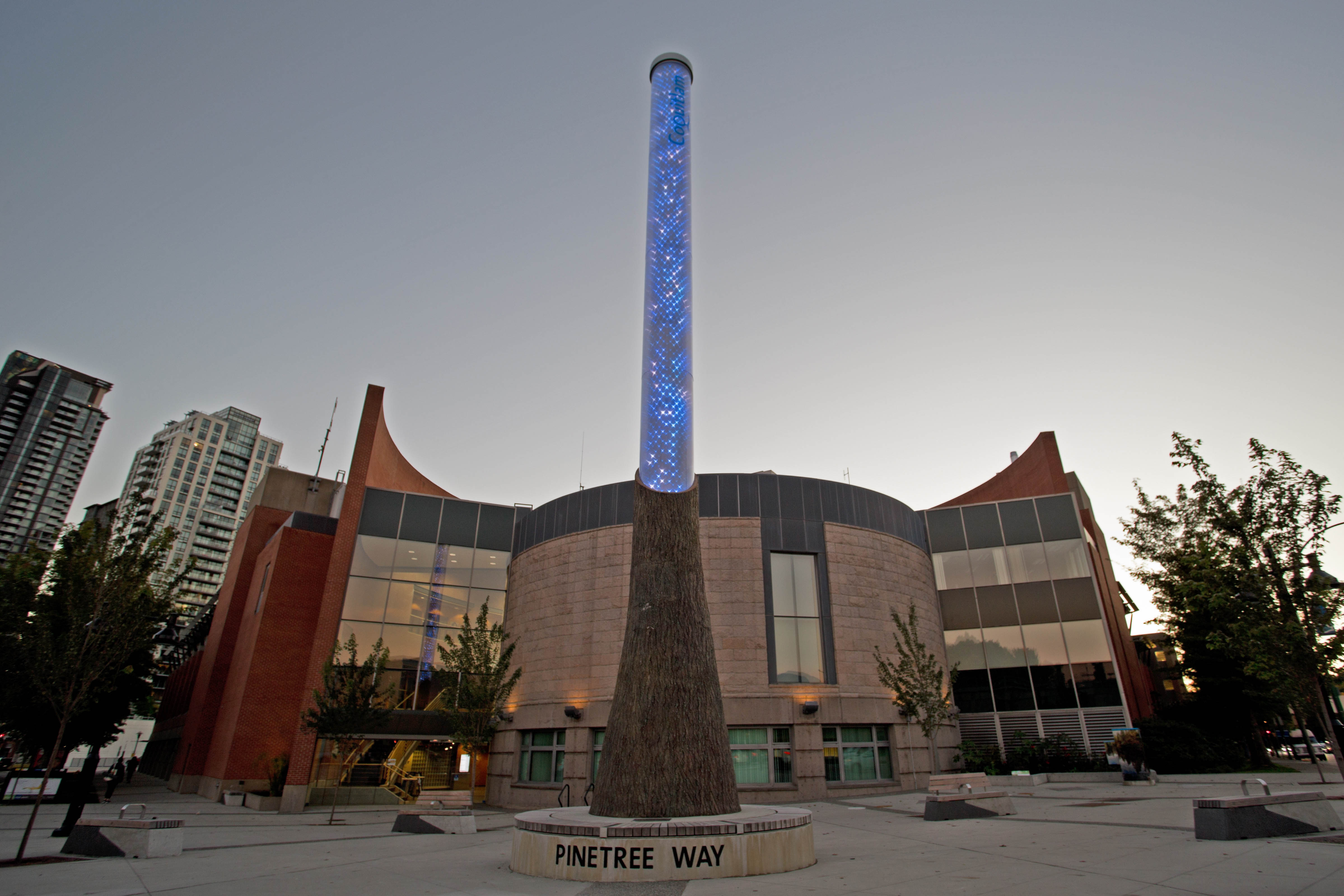Light Column - Blue 2