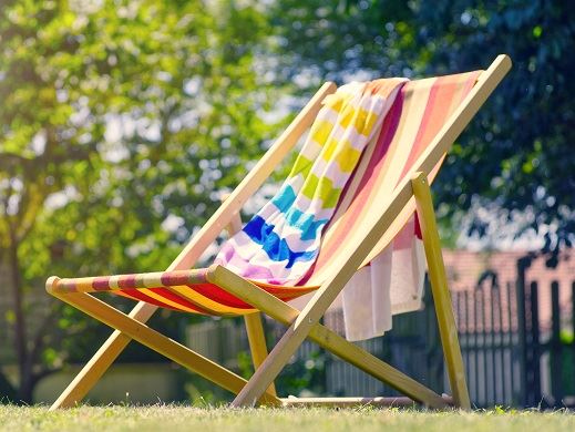 Lounge Chair in Park