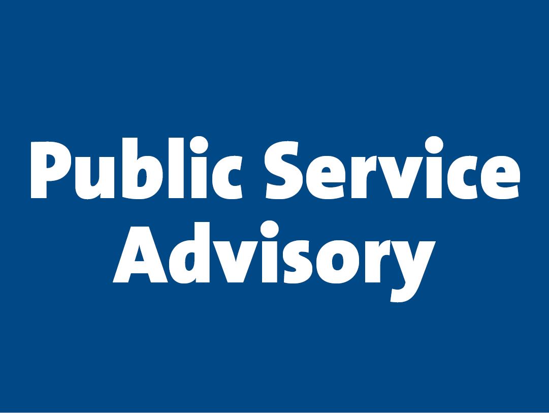 Public Service Advisory