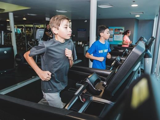 Youth Enjoying Fitness