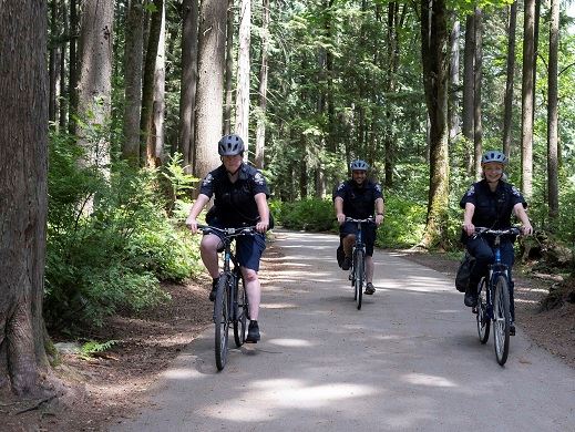Bylaws Bike Patrols Summer Fire Safety in City Parks