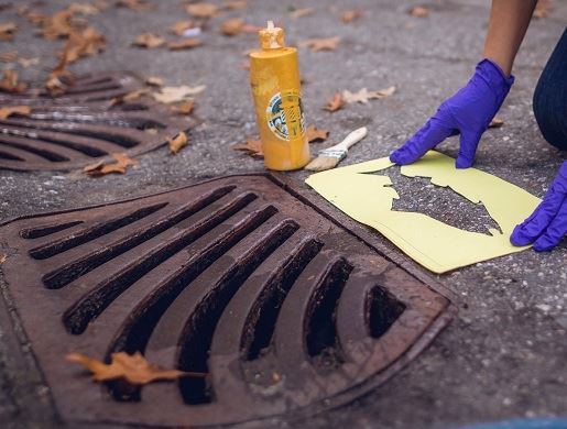 Storm Drain Marking