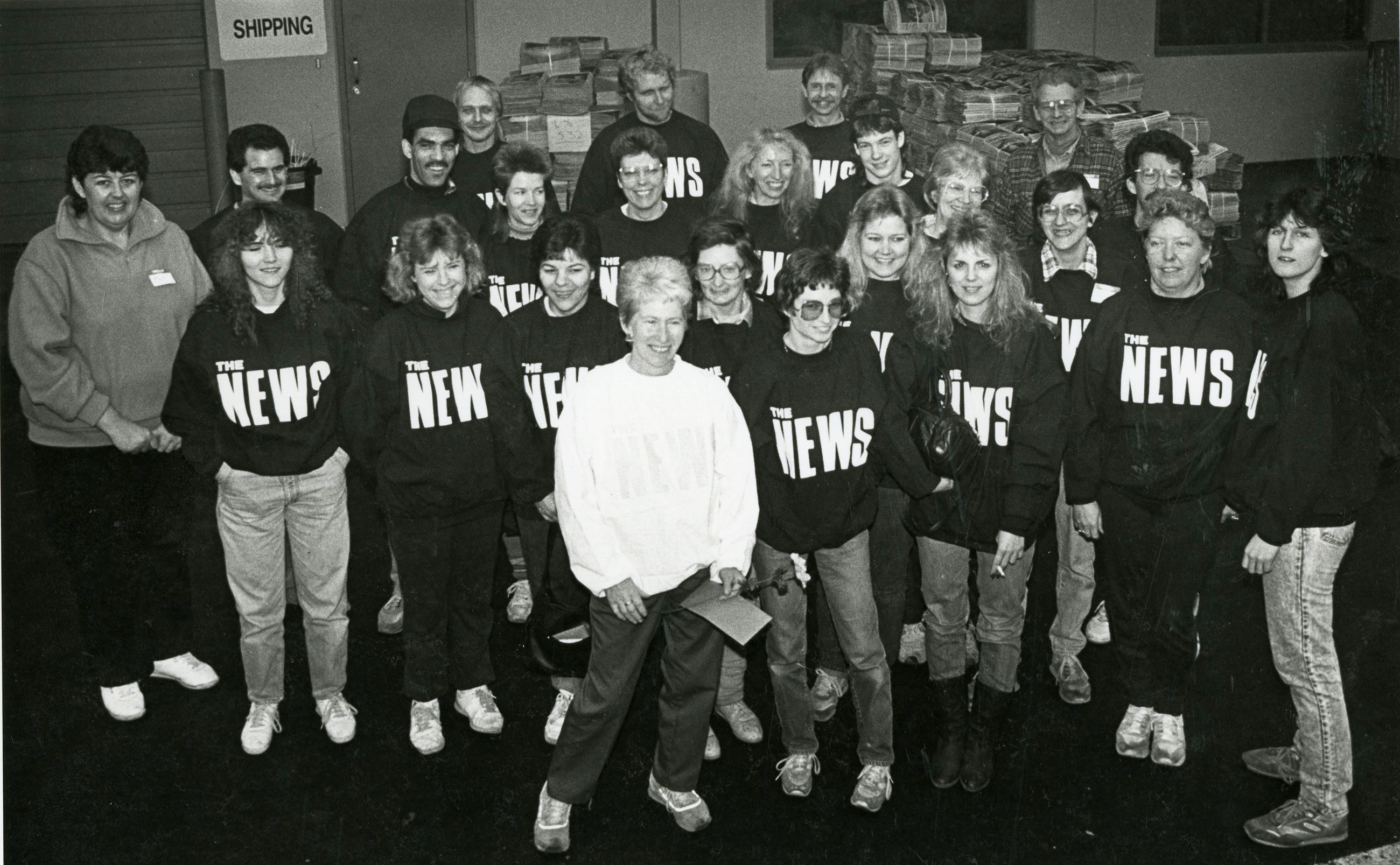 Tri-City News staff, 1989