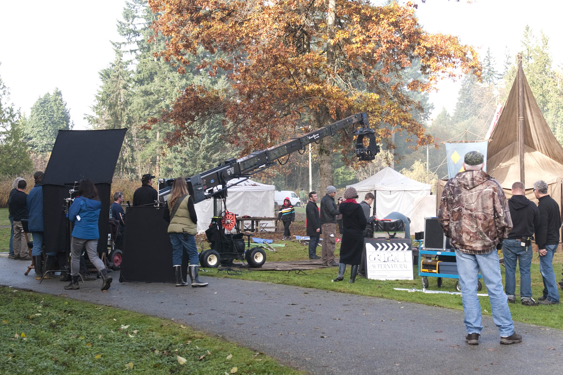 Filming of Supernatural, 2012 - Mundy Park
