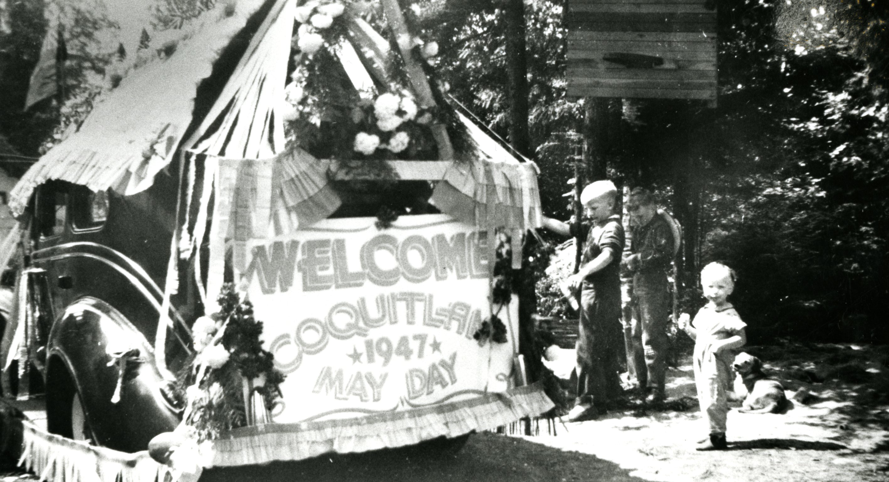 May Day Parade, Austin Heights, 1947 (JPG) Opens in new window