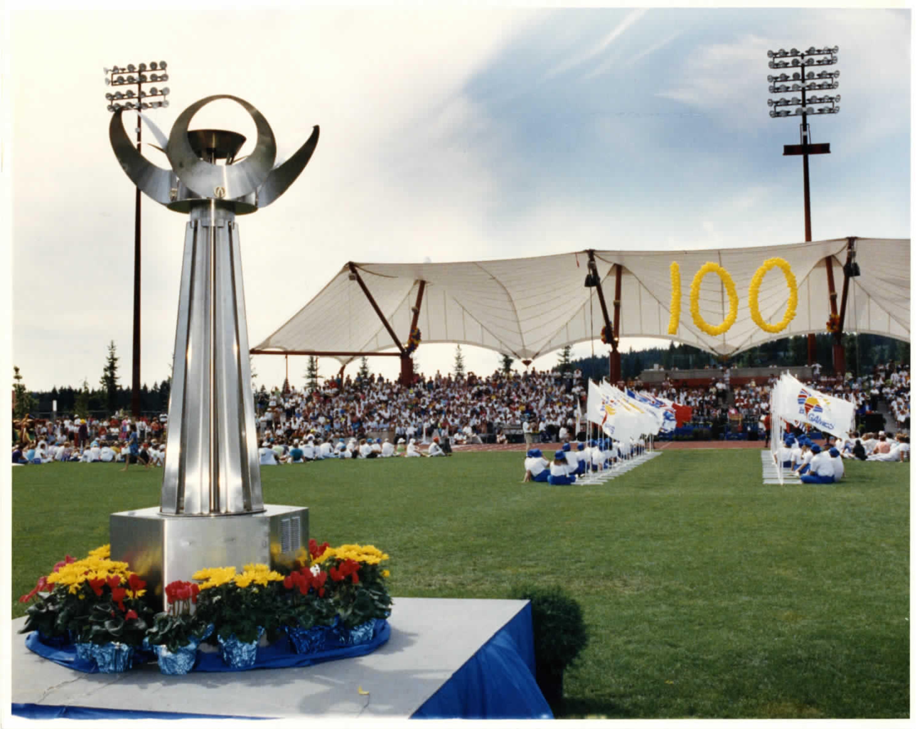 B.C. Summer Games Opening Ceremonies torch (Don Cunnings fonds, F12.013) Opens in new window